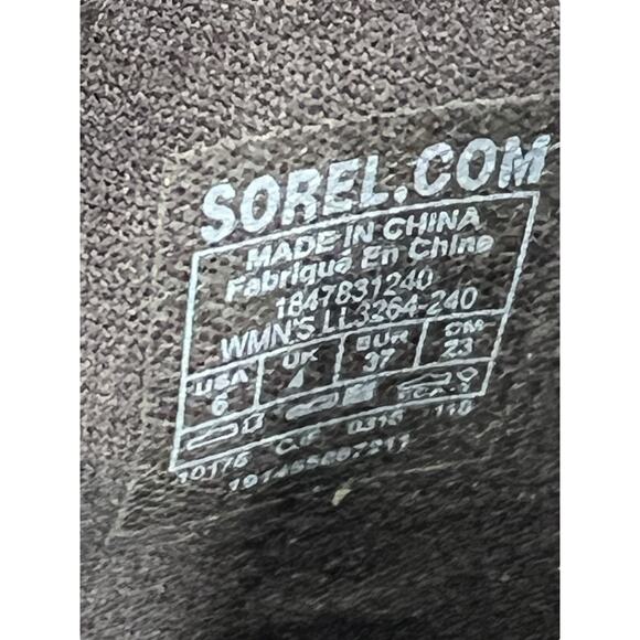 Sorel Women’s Lolla Cut Out Ash Brown Slip On Ankle Boot Size US 6 - Picture 10 of 12